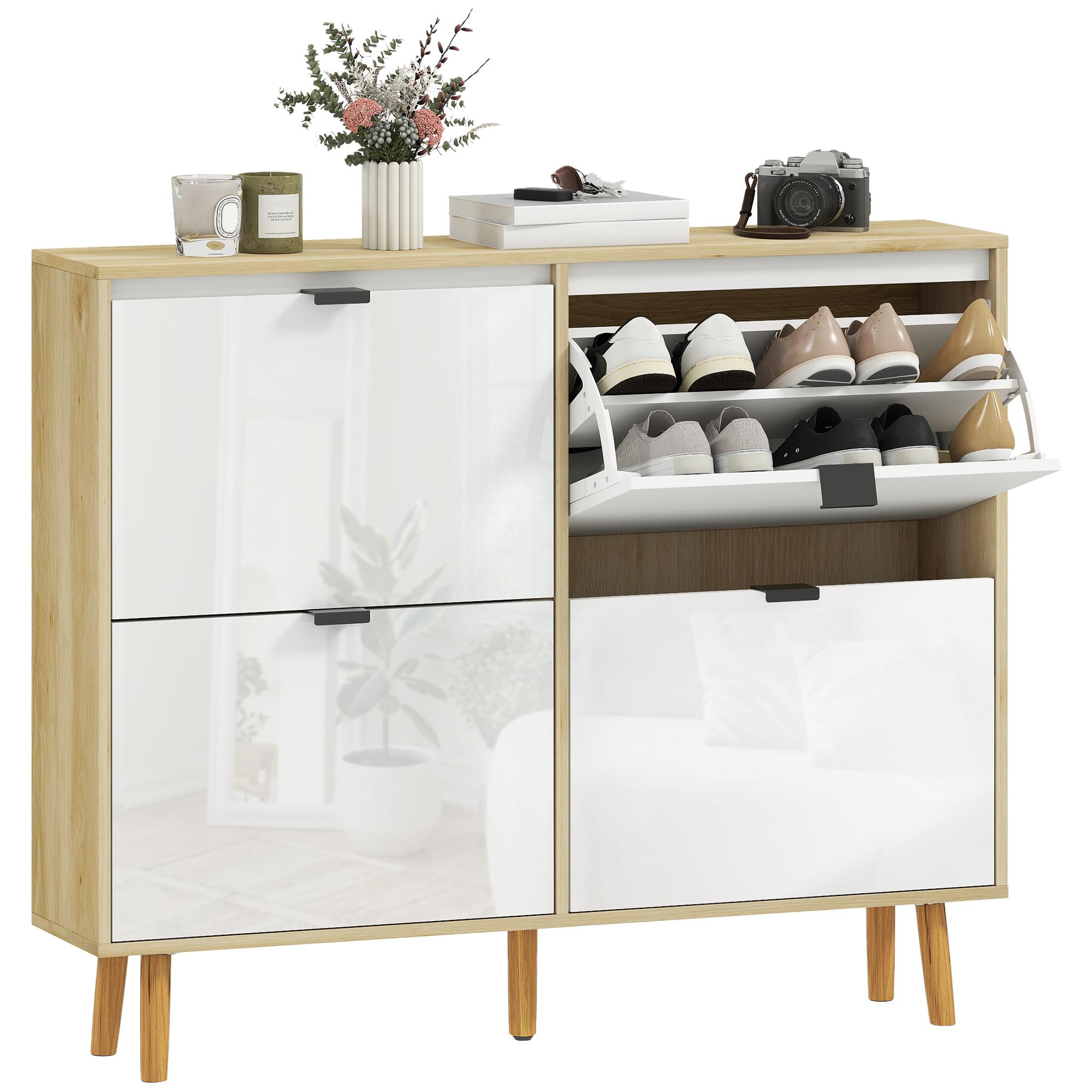 Shoe furniture, narrow shoe cabinet, 4
