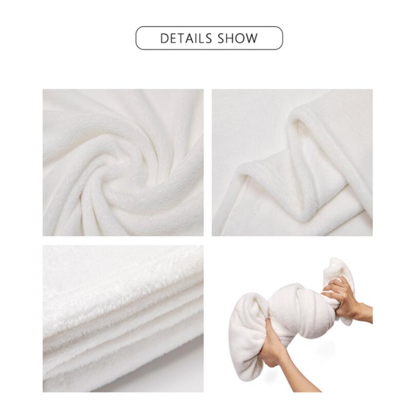 Weihnachten Christmas Rentier Überwurfdecke Doppellagig Verdicken Flauschig Weich Fleece Flanell Weihnachtsmann Schneemann Decke Heim Geschenk