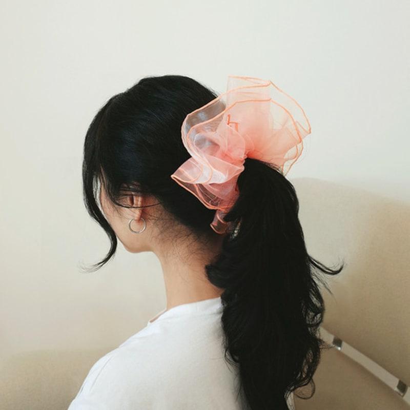 Refle.t [AIRY] ORGANZA SCRUNCIE (4 Color)