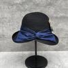 Spring And Summer Thin Temperament Small Curling Sunshade Basin Hat Women Travel Sunscreen Small Fresh Bucket Hat Straw Hat