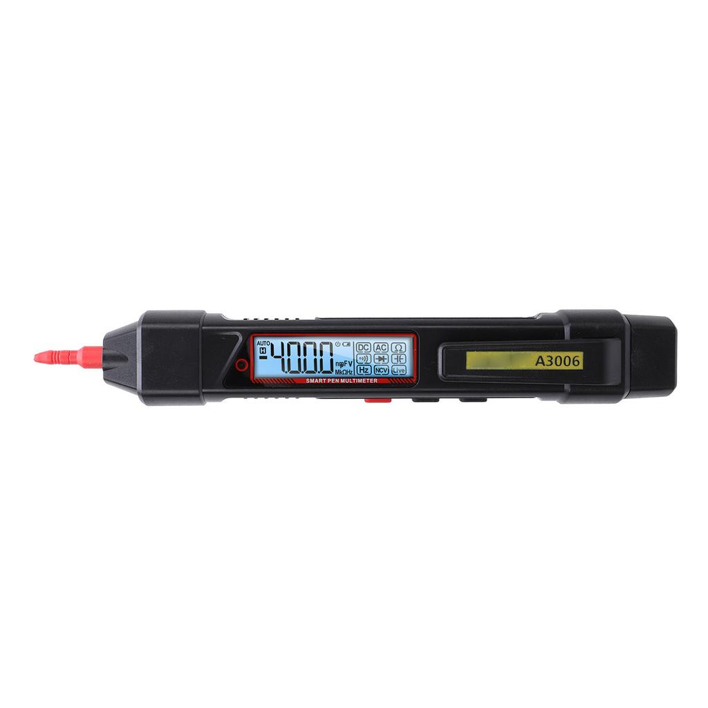 Pen Type Multimeter 4000 Counts Digital Tester Neutral Live Wire Detection DC AC Voltage Capacitance
