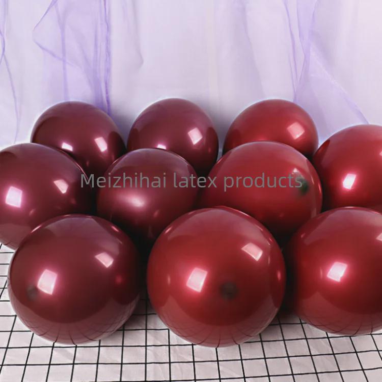 Dvouvrstvá sada třešňových balónků na Valentýna, svatby a oslavy