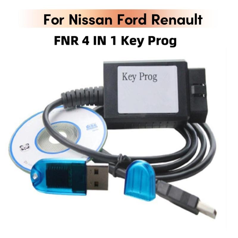 4 IN 1 Blank Key with USB Dongle Key Programmer Diagnostic Tool No Need Pin Code