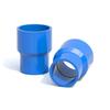 PVC Blau Gerade Reduzierstück Wasserversorgungsarmaturen Gartenbewässerung Wasserrohrverbinder Reduzierstück