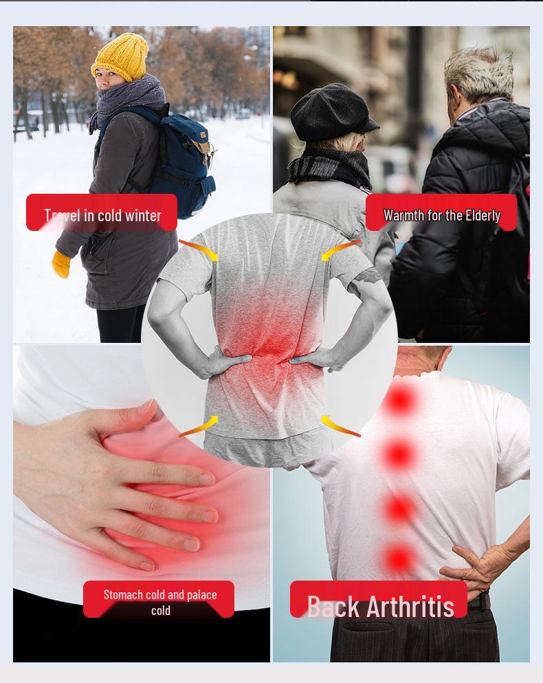 Smart Heated Vest - USB Charged Graphene Heating with Constant Temperature Cotton Gilet