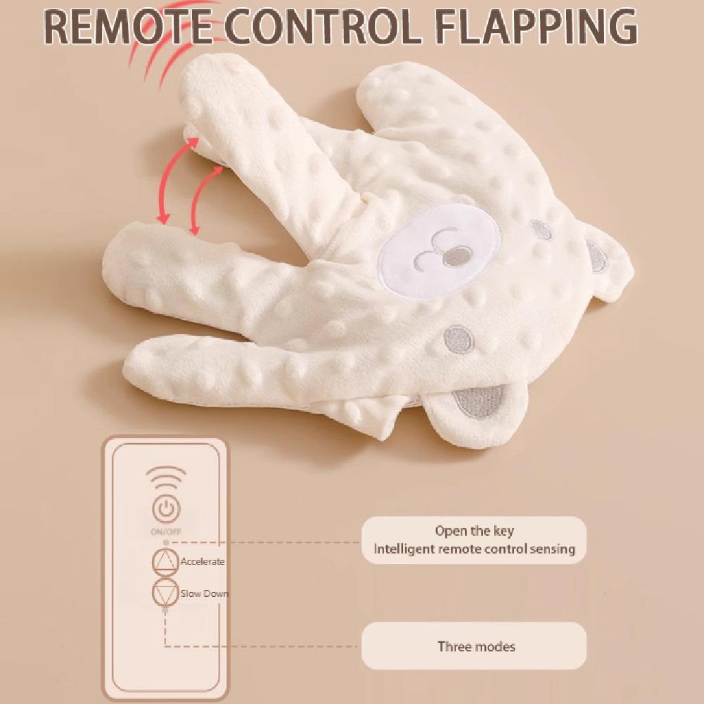 Soothing Baby Sleep Pillow Heated Palm Remote Control Electric Simulated Palm Slapping Sleep Pad Newborn Babies Care Accessories