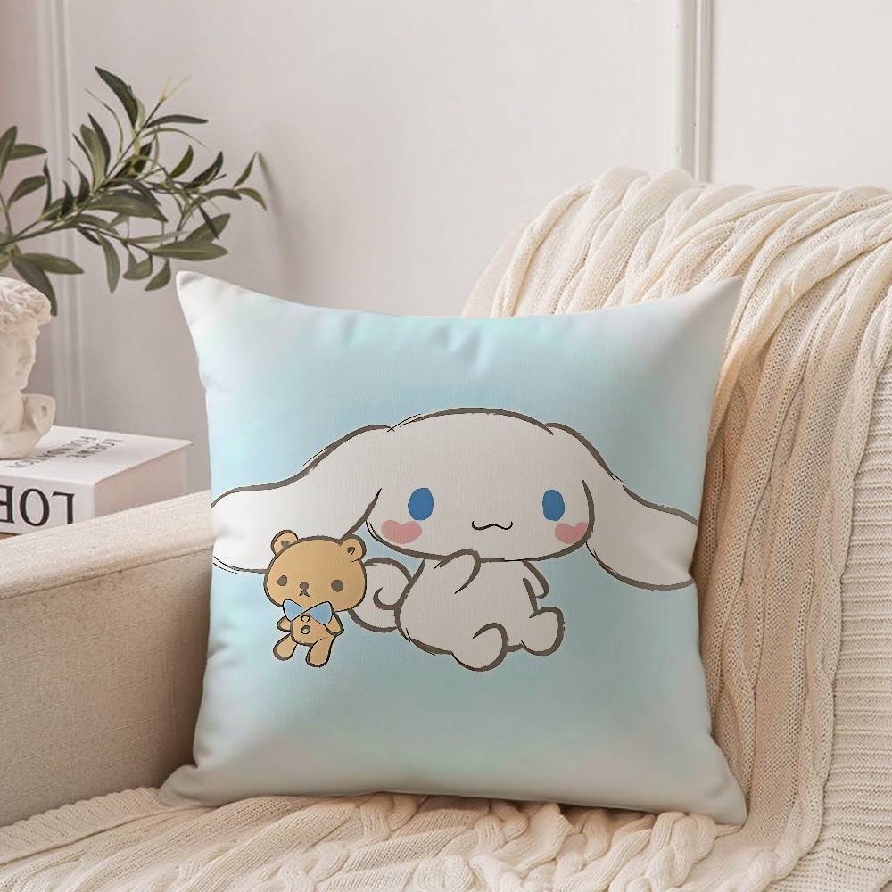 Süßer C-Cinnamoroll Kawaii Kissenbezug Heimdekoration Überwurf für Sofa Bett Auto Zimmer Dekoration Geschenkidee