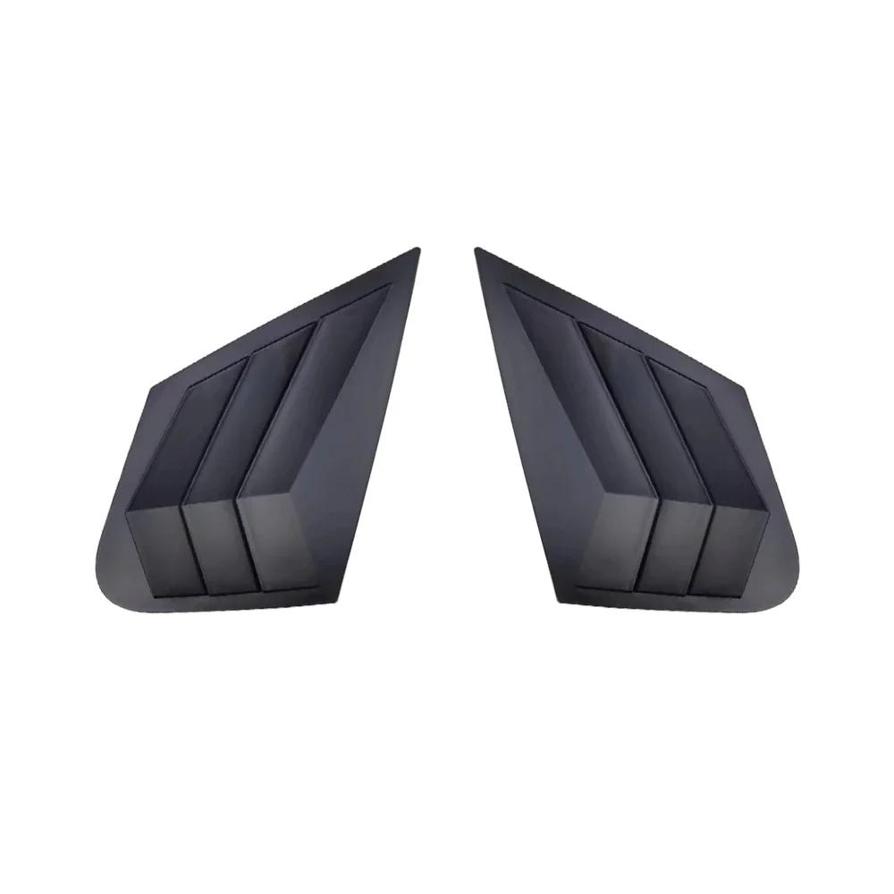 

Для Kia Optima K5 Седан 2016- Автомобільні Задні Жалюзі Віконні Бічні Жалюзі Накладка Наклейка Вентиляційний Забірник ABS Вуглецеве Волокно Аксесуари матовий чорний колір