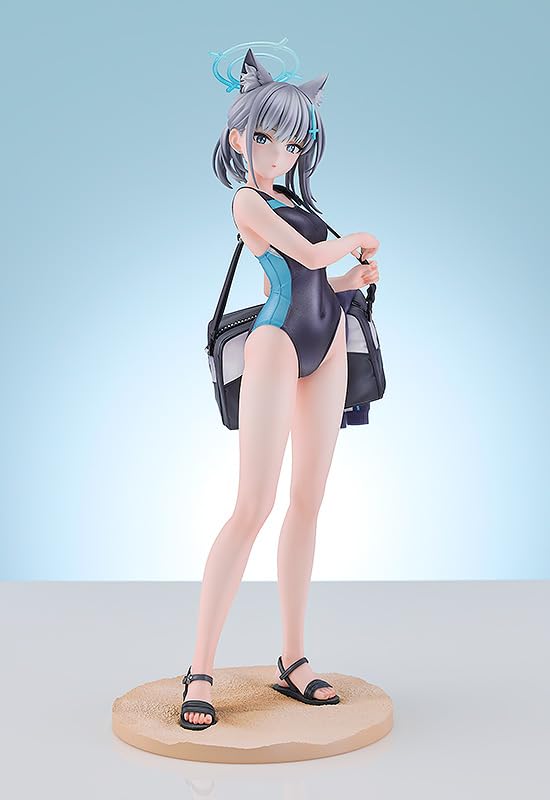 GOOD SMILE COMPANY Blue Archive Shiroko Sand Wolf scale plastic painted finished figure [Swimsuit] 1/7