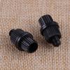 4 szt. Czarne Nylonowe Śruby Mocujące Tablicę Rejestracyjną Motocykla Odporne na Rdzę