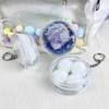 Keyring Round Badge Storage Pouch Protection Case Clear Outdoor Bag Anime Badge Display Bag  Gifts