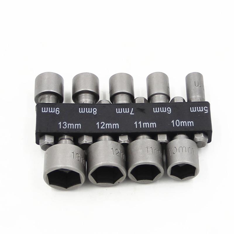 Powerful Socket Inner Hexagonal Wrench Hexagonal Handle Screwdriver Socket Extension Rod Pneumatic Screwdriver Insert Tool Set