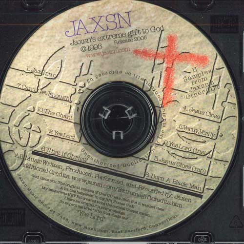 

CD JAXSN - Jaxsn s Extreme Gift To God 8607247448 CD BABY Non Japan Rock Used