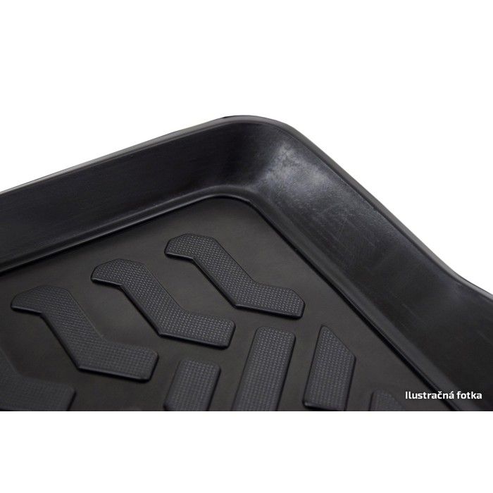 Bac de coffre sur mesure - J&J AUTOMOTIVE - Mitsubishi Eclipse Cross (depuis 2017) - Bords hauts - Antidérapant - TPE inodore