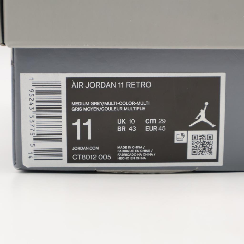 CT8012-005 Nike Air Jordan 11 Retro Cool Grey