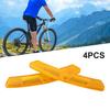 Clip Bicycle Reflectors Front Rear Plastic Reflective