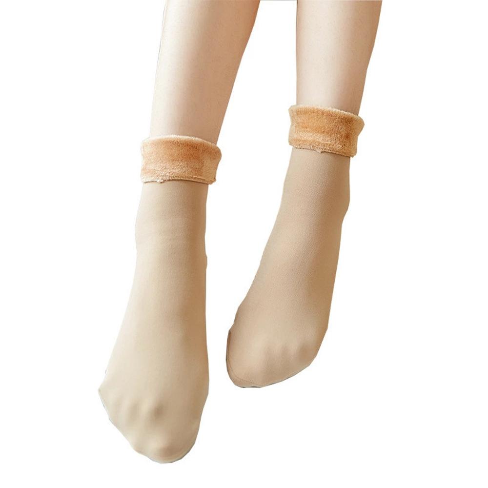 4 Pairs Women Lady Winter Snow Boot Socks Warm Plush Thermal Socks Thick Fleece