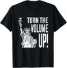 Dreh die Lautstärke auf T-Shirt, Lustiges Newyork Zohran Lautstärke auf T-Shirt