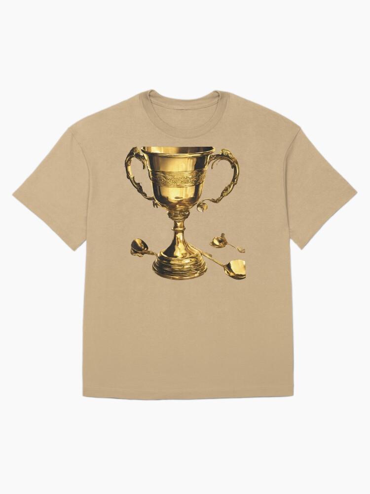 Football Manager Football Golden Awesome Cup Oversized Unisex T-Shirt