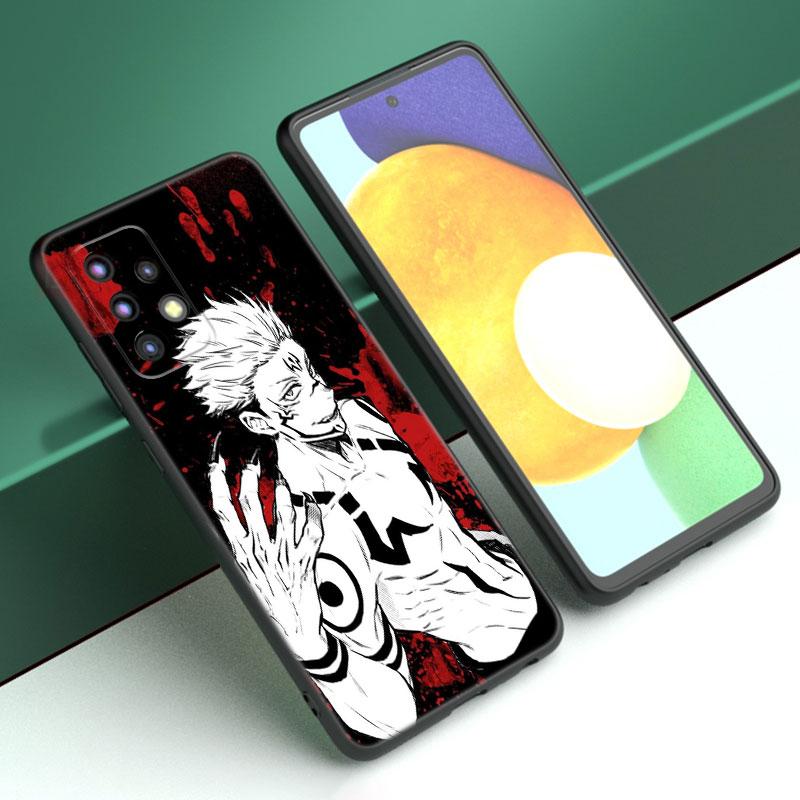 

Чехол для телефона с изображением аниме дзюдзюцу кайсен для Samsung A04 A21 A30 A50 A52 S A13 A14 A22 A23 A32 A53 A73 5G A11 A12 A31 A33 A51 A70 A71 A72 Samsung A73 5G