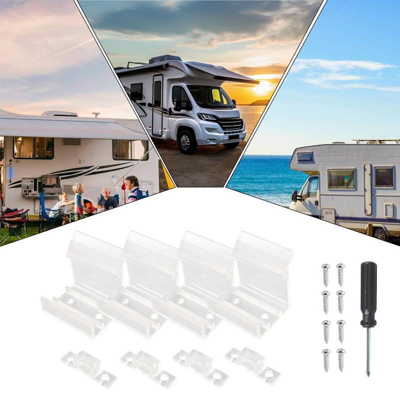 Closet Door Latch Mirrored Closet Catch Sliding Door Lock Shock Absorption Interior Hardware Safety Replacement Accessories For