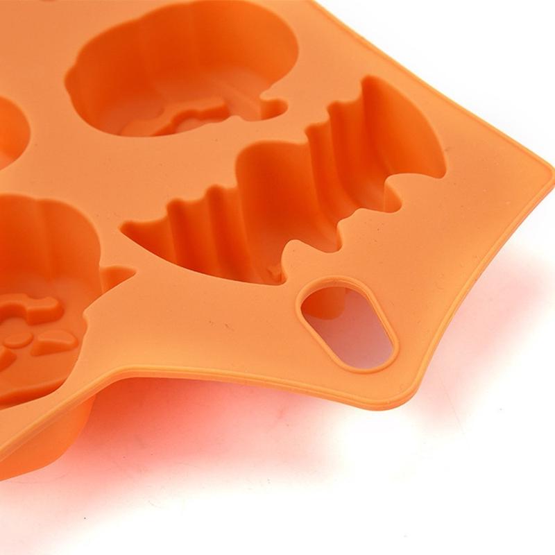 Creative Happy Halloween Silicone Pumpkin Cake Silicone Mold Kitchen Bake Tools