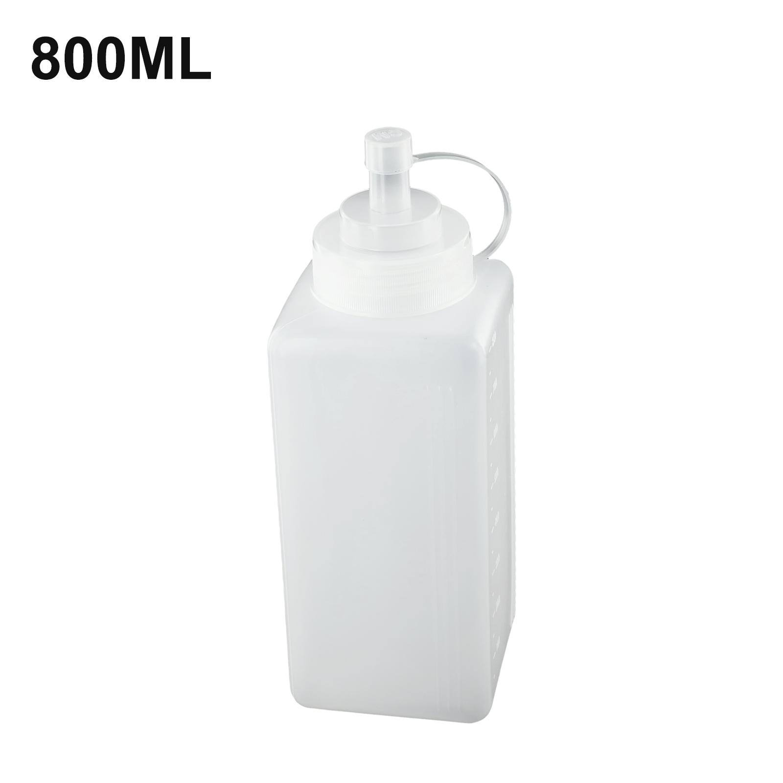 

800/1000ml Plastic Squeeze Sauce Bottle Dustproof Household Kitchen Seasoning Bottle Ketchup Olive Oil Bottles Kitchen Gadget