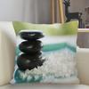 New Zen Stone Pillowcase Sofa Decoration Cushion Cover  Home