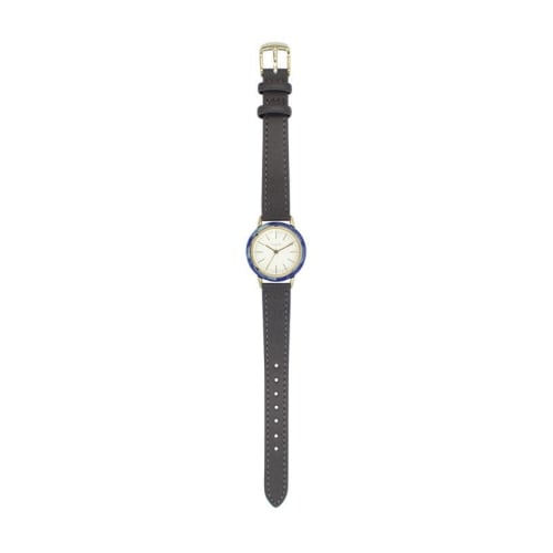 Follow Fragola Acetate Bezel Watch H04421A-1 DGY Women's Gray