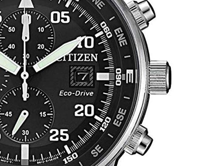 Citizen Eco-Drive Chronograph Watch CA0690-88E Black for Men (Parallel Import)