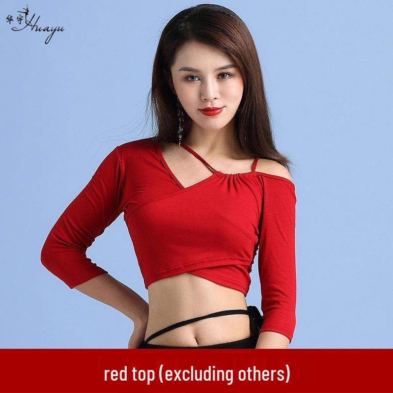 Belly Dance Modal Top: Sexy Oriental Costume for Women, Ideal for Adult Beginners and Training Teams