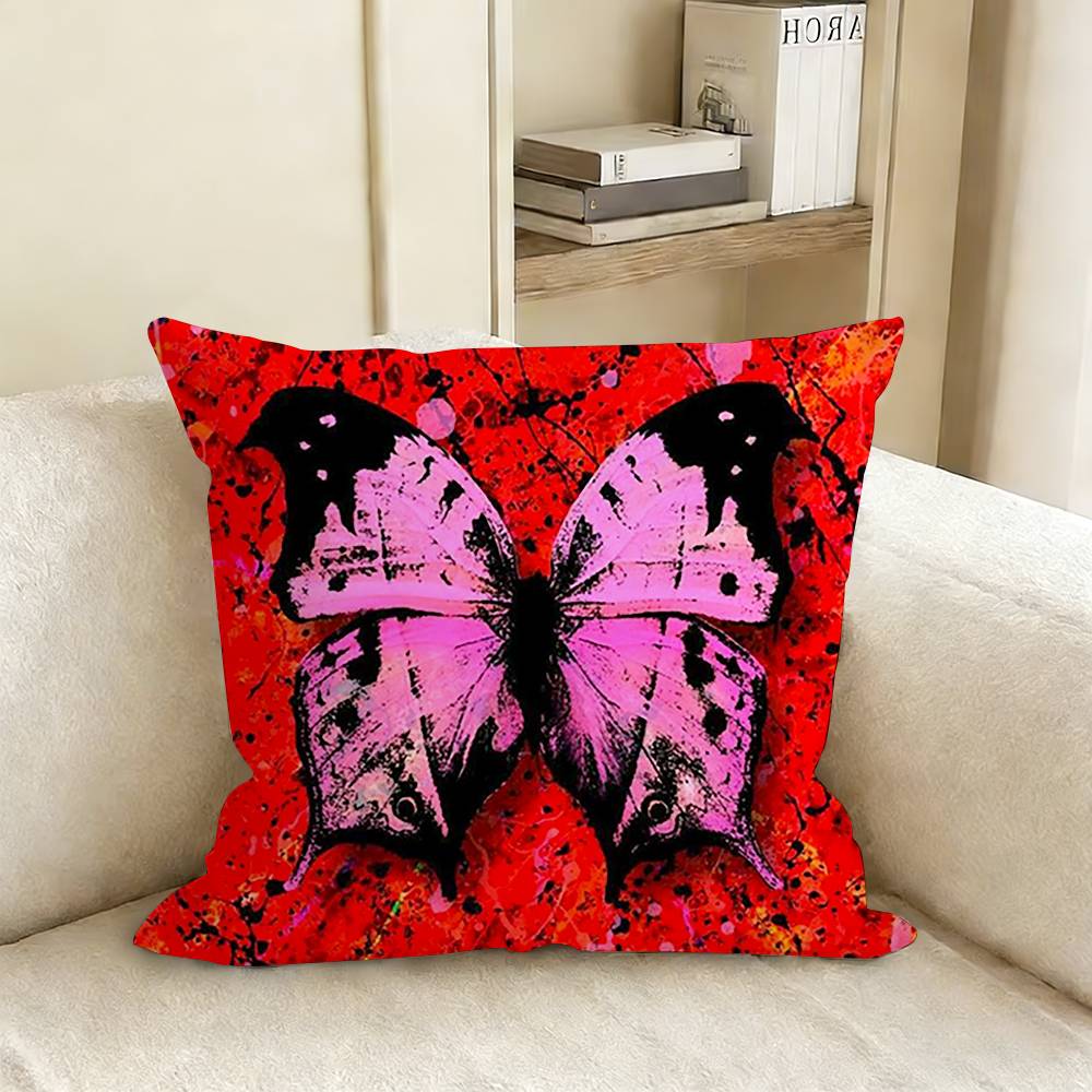 Ed SSheeran Albums Pillow Case Living Room Sofa Cushion Cover Suitable For Home Bedroom Room Decoration