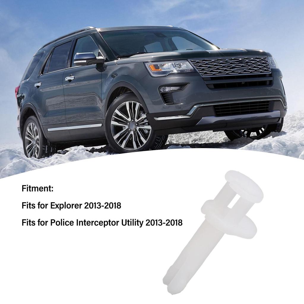 ABS Glove Box Check Strap Retainer Pin DB5Z5806056A Instrument Panel Check Pin Clip for Explorer Police Interceptor Utility 2013-2018