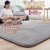 Aicomri Extra Thick Carpet Tatami High 130 X 185 30 Mm Winter Floor Heating All Gray Rug, 1.5 Mats, Rebound, Cm, Thick, Compatible, Washable,