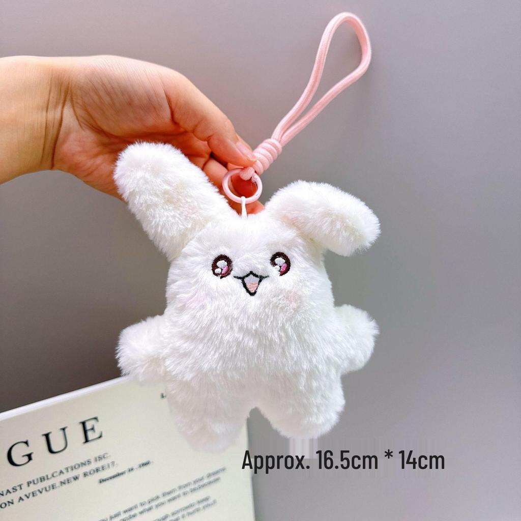 Plush Keychain Charm: Small Pendant Doll for Events & Street Stalls