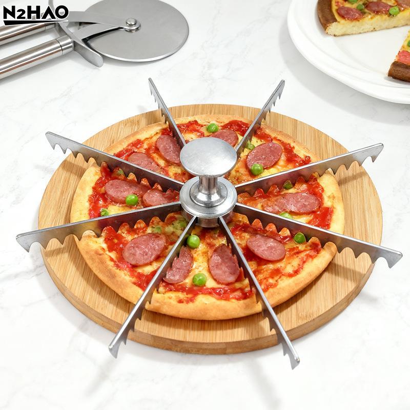 Aluminum Alloy Pizza Slicer Sharp Blades Food Grade Material For Home Kitchen Baking Pizza Making