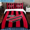 3pcs Athletico Paranaense Printed Bedding Set Duvet Cover Closure Includes 1 Duvet Cover & 2 Pillowcases Bedding Sets Home Decor Gifts
