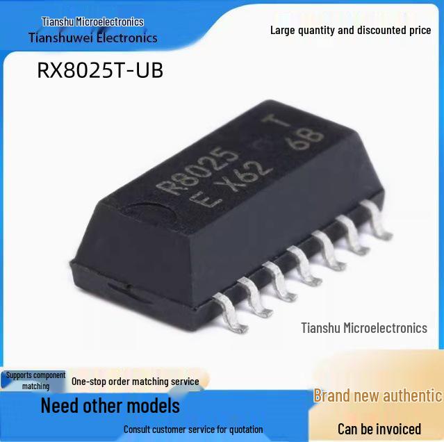 

RX8025T-UB SOP-14 Мікросхема годинника реального часу промислового класу - Нова, Оригінальна, В наявності