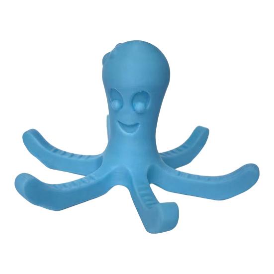 3D Printed Octopus Mug Holder Sea Animal Figurine Kitchen Countertop Coffee Cup Drying Stand Rack Home Office Decoration