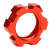 Splined Wheel Hex Hub Adapter Fit for Traxxas Slash 2WD Metal 12mm to 17mm Wheel Hex Adapter Red