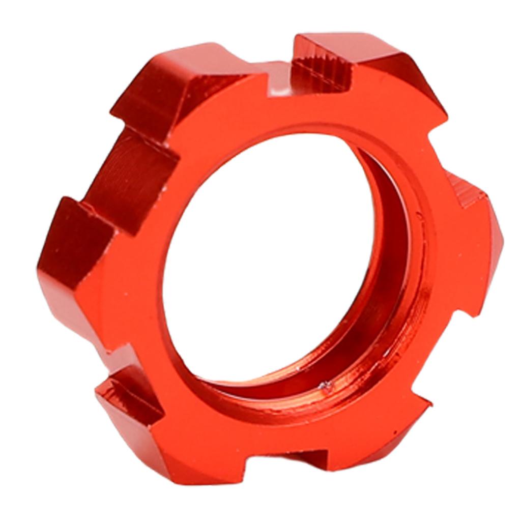 Splined Wheel Hex Hub Adapter Fit for Traxxas Slash 2WD Metal 12mm to 17mm Wheel Hex Adapter Red