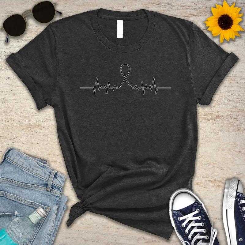 Lymphoma Cancer Awareness T Shirt Flag