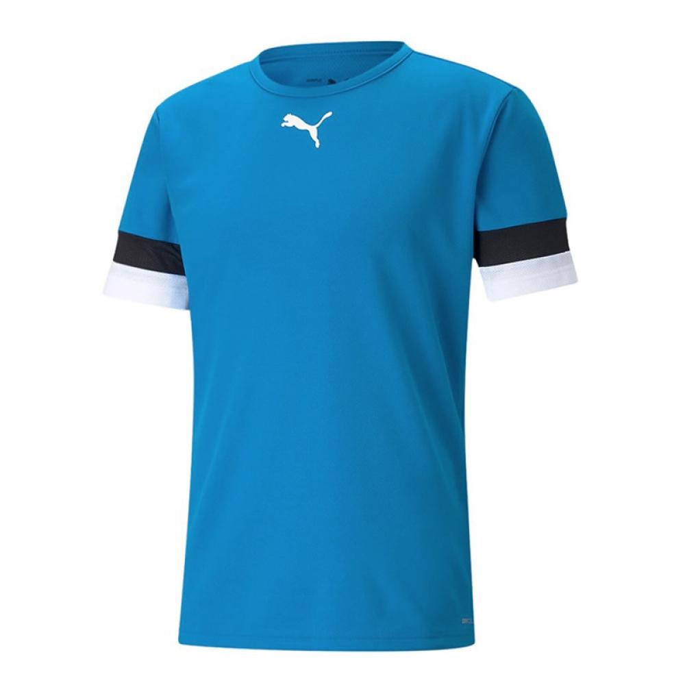 

PUMA Team Rise Jersey 70493202 Мужская круглая футболка с коротким рукавом