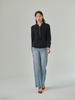 Koes Wool Hooded Knit Top_Charcoal