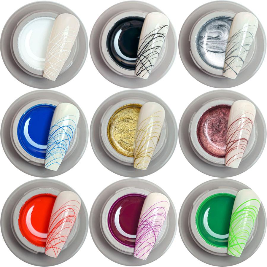 Venalisa Painting Gel Nail Art UV LED Nail Paint Gel Polish UV Color Gel Lacquer Emboss Pull Line Spider Gels