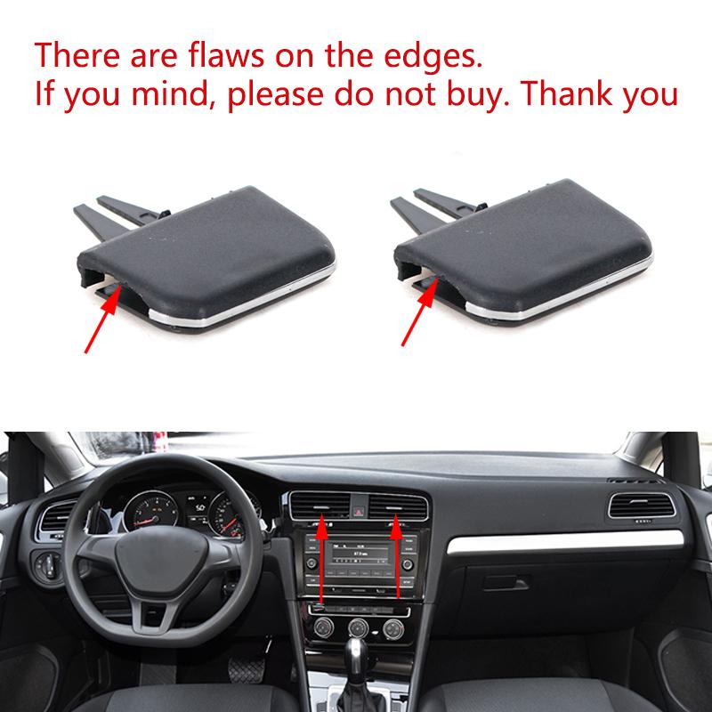 Front Air Conditioner Vents A/C Air Conditioning Outlet Tab Clip Repair For VW Golf 7 7.5 MK7 MK7.5 GTI GTD GTE R-Line 2013-2019