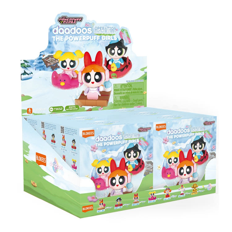 [mimi world] Blocky Powerpuff Girls NEST01 Complete Collection Set (6 Figures)