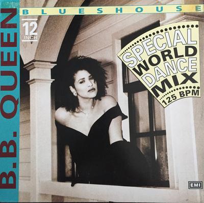 12inch Record B.B. QUEEN Blueshouse Special World Dance Mix 0081275416 EMI 1990 Netherland Dance Electronica Used