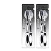Medium Hard Bristle Toothbrush for Home Use with Ergonomic Design and Powerful Stain Removal