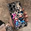 Cool Minnies M-Mickey Plating Phone Case For Samsung A37 A57 A07 A36 A16 A06 A35 A55 A25 A26 A15 A54 A34 A24 A14 A05 A04 4G 5G